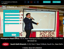 Tablet Screenshot of financialcorridor.com